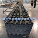 灰色APVC防腐仿古合成樹(shù)脂瓦